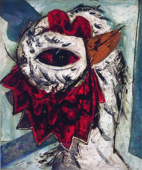Cândido Portinari. Cabeça de Galo (O olho), 1941. Óleo sobre tela. 55 x 46 cm. Coleção particular. Renato Whitaker..jpg